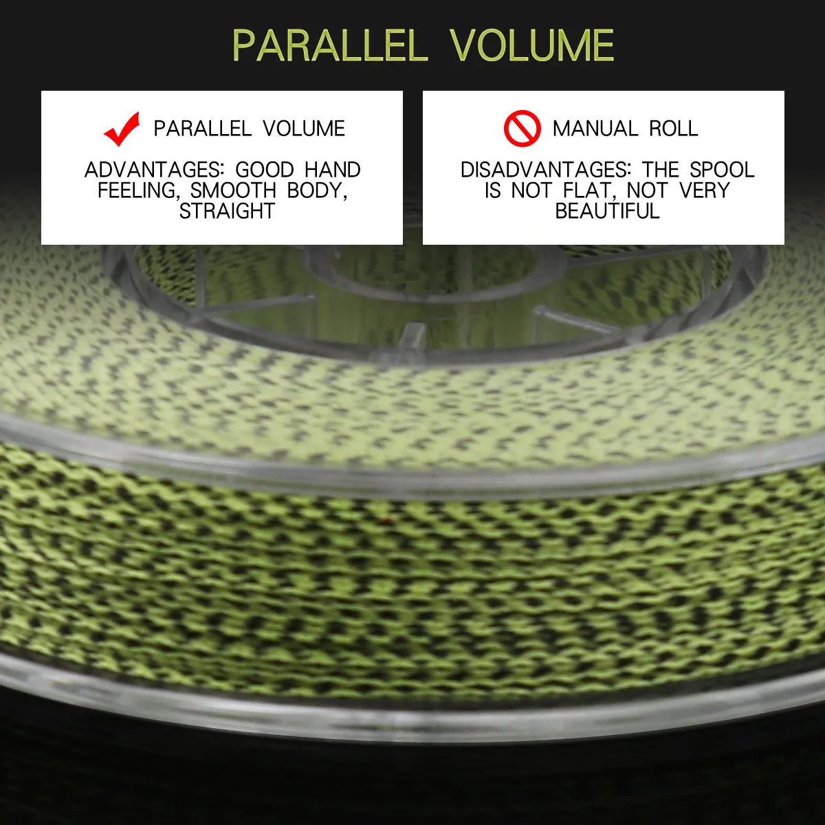 Warknife-sedal de pesca de 100m, 300m, 4 hebras trenzadas de PE, línea japonesa, juego de sedal multifilamento, hilo de pesca con mosca de carpa - imagen 4