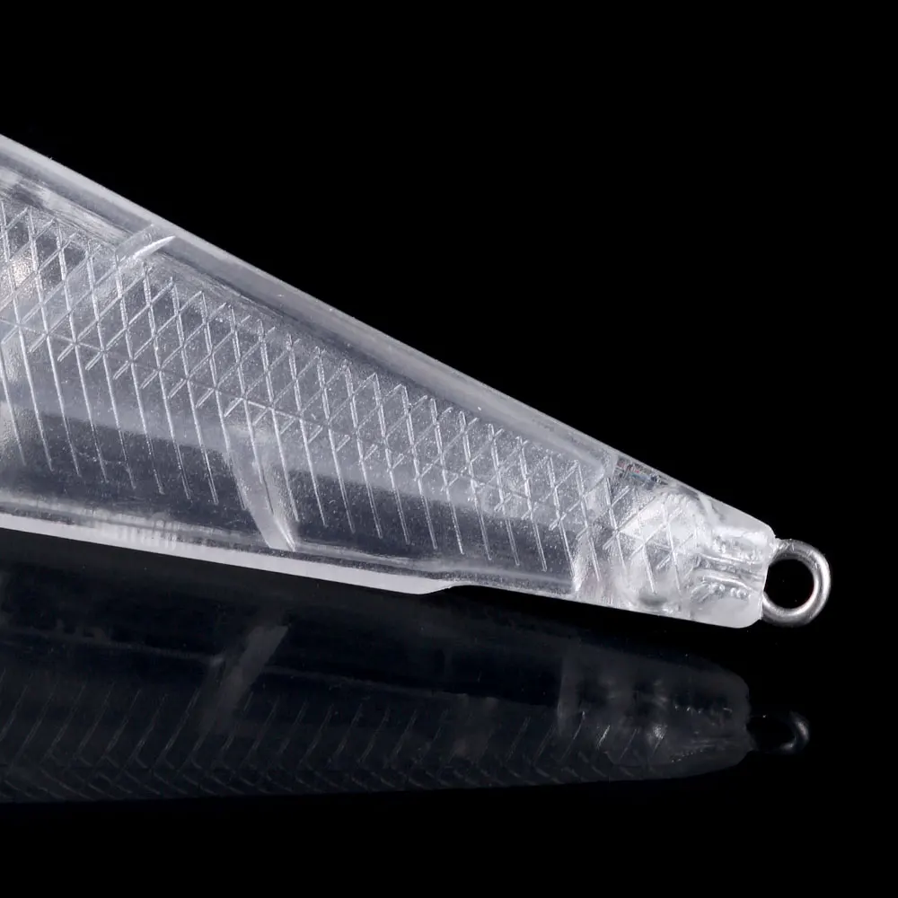 Minnow Jerkbait Wobbler sin pintar 11 cm transparente para bricolaje - imagen 3
