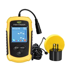 Ecosonda portátil con alarma – Lago y mar 100m