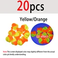 20pcs YellowlOrange