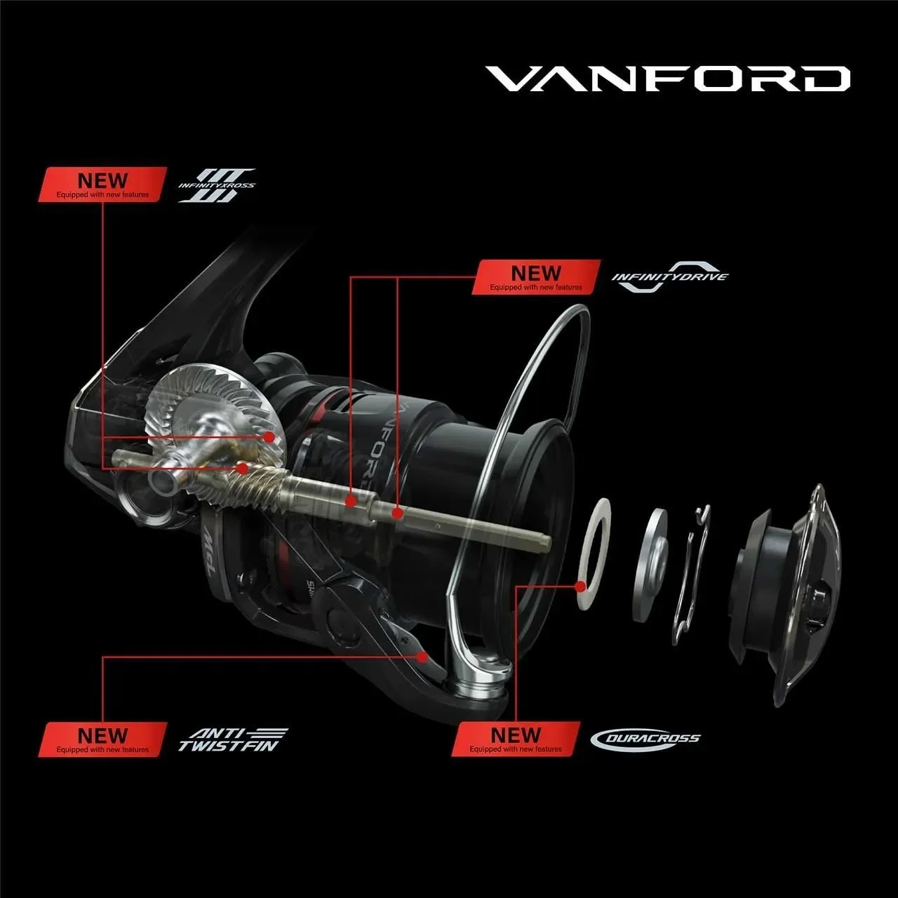 Carrete Spinning Shimano Vanford 2024 para mar - imagen 2