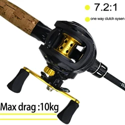 Carrete Baitcasting Ultraligero Frenado Magnético Alta Relación