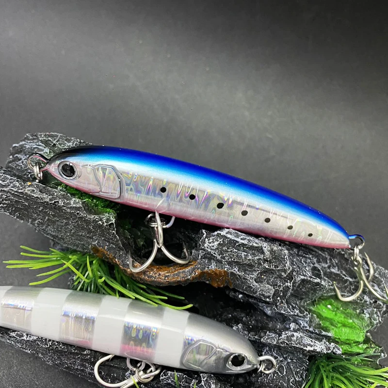 1 Uds., 105mm, 39g, señuelo de Pesca con lápiz que se hunde, Stickbait Wobblers Isca Pesca, Pecil pesado para lubina, atún, cebo de pescado 9221 - imagen 5