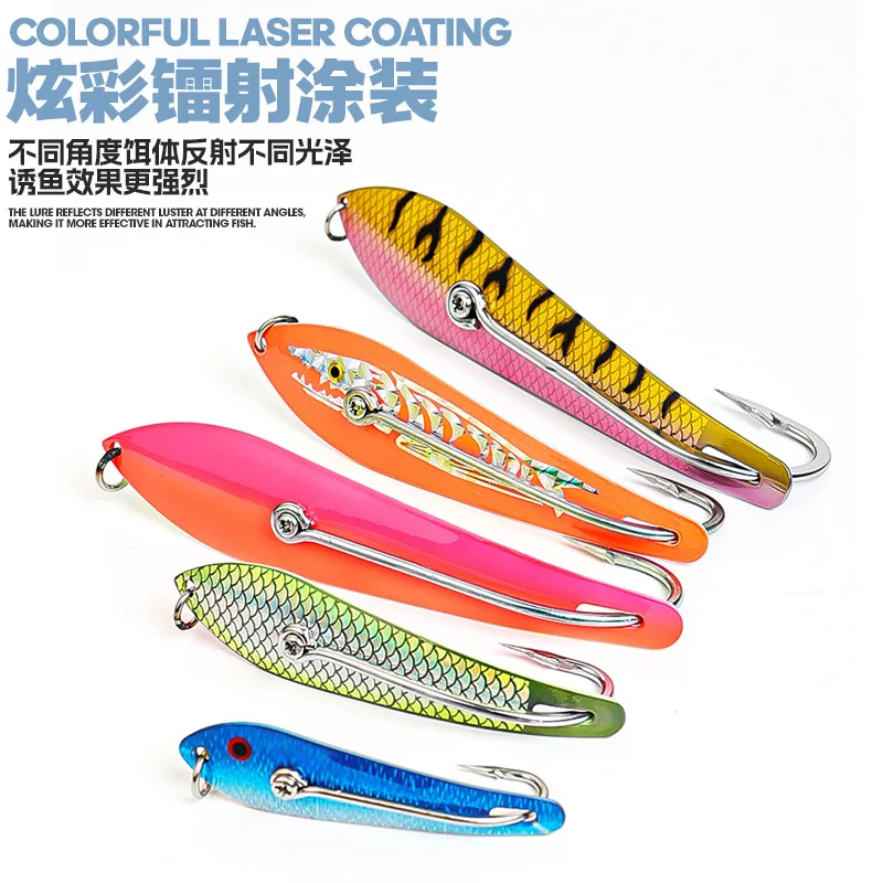 Jigs de acero inoxidable para pesca de altura – Anzuelo individual