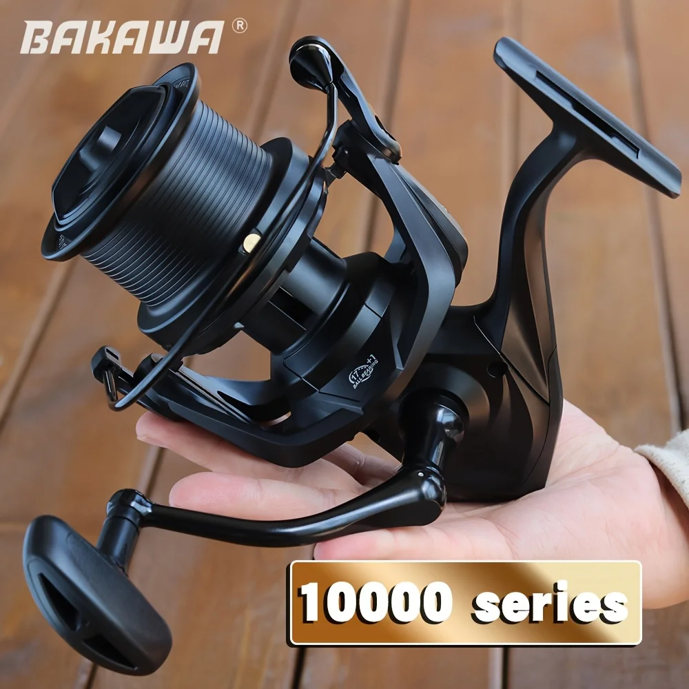 BAKAWA Serie visserij-reel 10000 12000 14000 serie Spinning reel 4.8: 1 Max Drag 66 LB Zoetwater Zoutwater Vissen Gereedschap Nieuwe - imagen 2