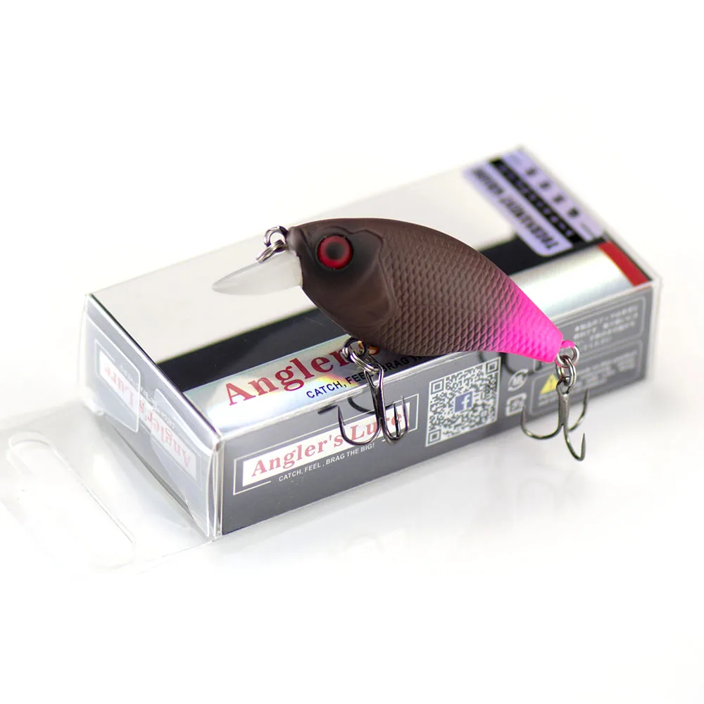 Countbass Crank Bait 46mm 1-13/16" 6,8g 15/64 oz., cebos duros flotantes Chatterbait Wobbler Señuelos de pesca
