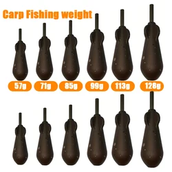 Plomos de tubo en línea YOTO – Antienganches para pesca de carpa
