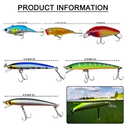 Free Fisher Kit de señuelos de mar con plomos y Jig Head vinilo