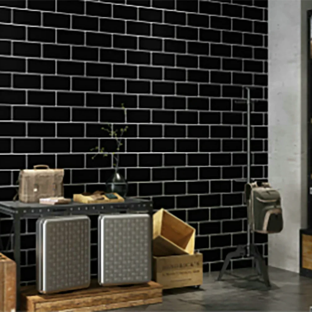 Decorar moderno 40cm cocina impermeable a prueba de humedad papel tapiz autoadhesivo a prueba de aceite dormitorio baño fondo - imagen 3