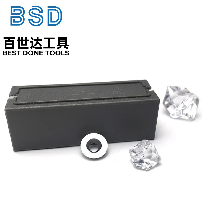 Cuchillas de torneado de madera de mano tipo R, carburo sólido para carpintería, 12*1,5-30 ° - imagen 4