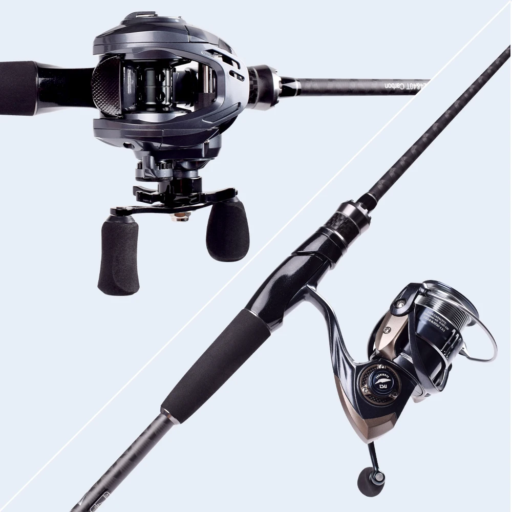 Mavllos Cavalry Carp Spinning Fishing Rod, Lure 5-15g/7-28g Fast Carbon Tip 1.98M Saltwater Trout Fishing Rod Casting Snapper - imagen 5