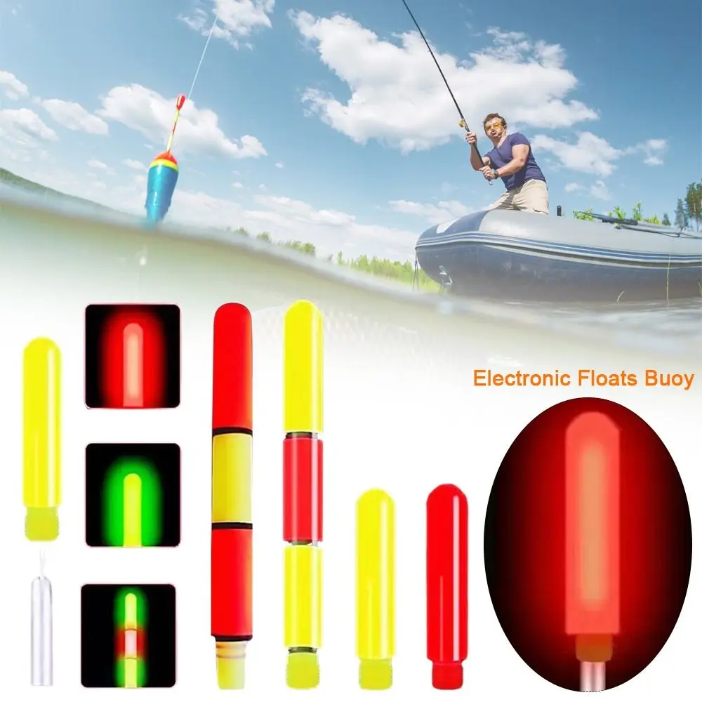 Flotador inteligente de pesca con Sensor LED que cambia de Color, boya flotante electrónica superbrillante, ultra sensible, 1 ud. - imagen 2