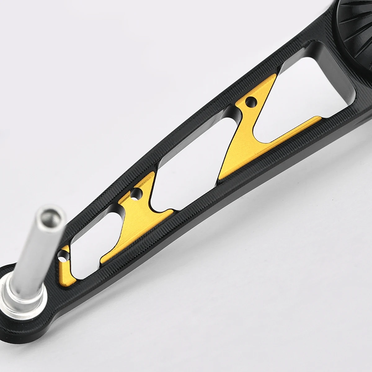 Gomexus-mango liso de aluminio de 8x5mm para carrete de Baitcasting Shimano Daiwa Abu Gracia Okuma Lew's Kastking Haibo BDH 120mm - imagen 3