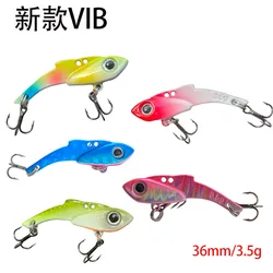 Mini señuelo de pesca de Metal VIB, 1 piezas, 3,5g, 5g, 7g, Crankbait, cebo Artificial que se hunde con vibración