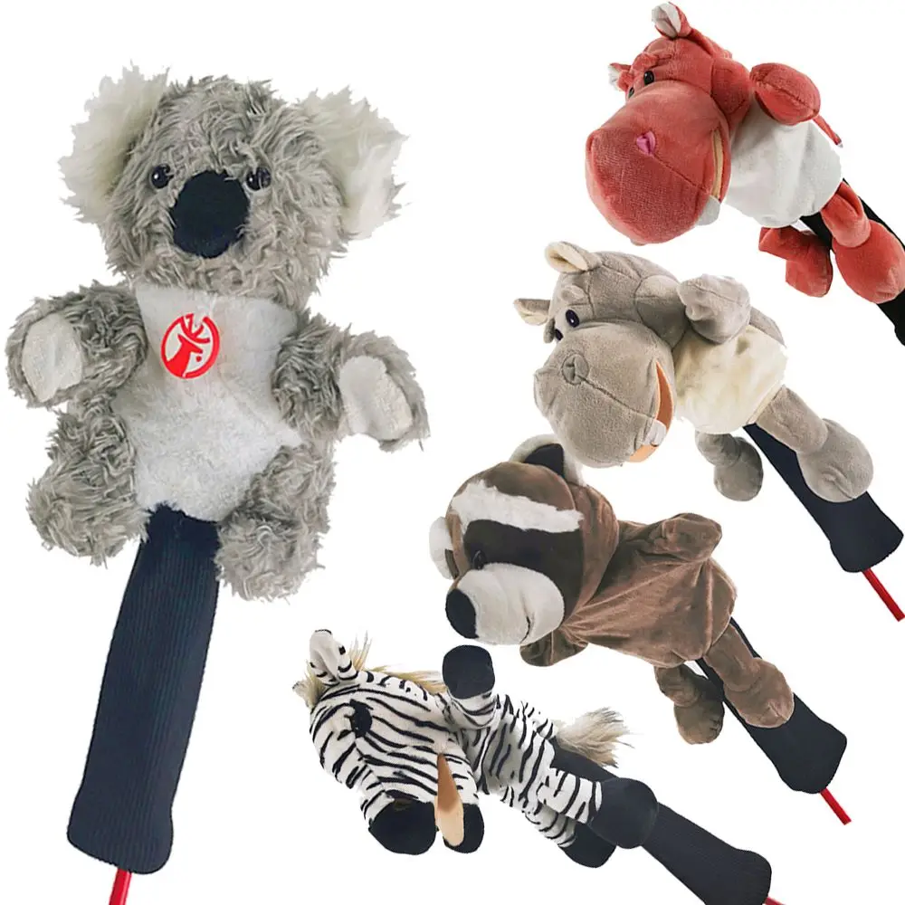 Fundas de golf para driver y maderas – Diseño animal de peluche - imagen 4