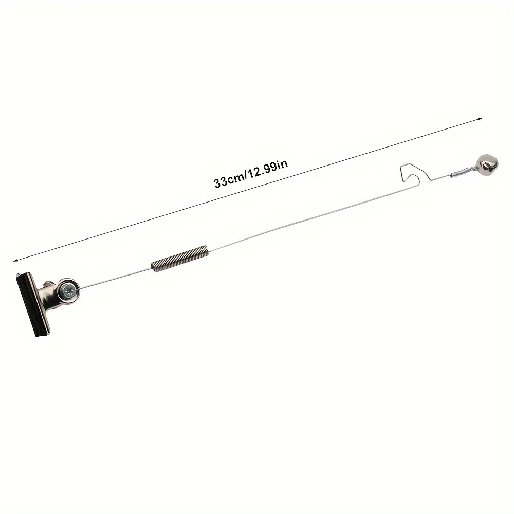 Alarma de campana de pesca de acero inoxidable para pesca de carpa marina, caña de lanzamiento, alarma de pesca - imagen 3
