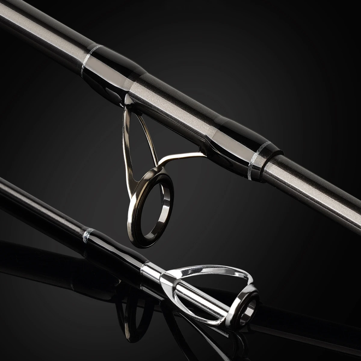 LanYue 1,98/2,1/2,4 m 4 secciones portátil pesado viaje duro señuelo caña de carbono H potencia rápida agua de mar barco lubina caña de pescar - imagen 4