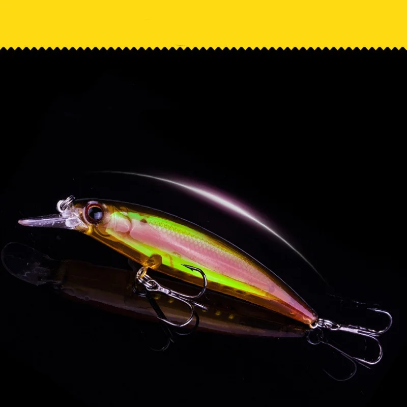 Señuelo de pesca láser Minnow movimiento bolas de acero ruidosas incorporado 5,5g 14g flotador señuelos artificiales cebo duro anzuelos de calidad 1 pieza en oferta - imagen 3