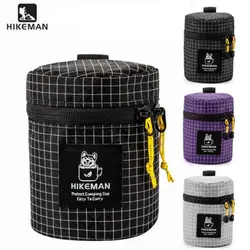 Bolsa de taza de té portátil para exteriores, juego de té cilíndrico multifuncional para exteriores, protección anticolisión gruesa, 8,5x11cm