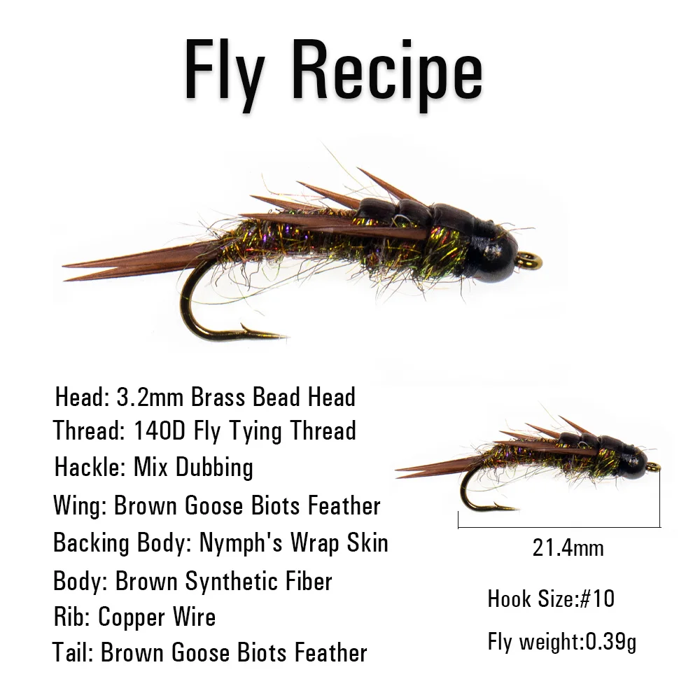 ICERIO-señuelo de pesca de cobre de hundimiento rápido para trucha, señuelo de pesca de lubina azul, 8 piezas - imagen 2