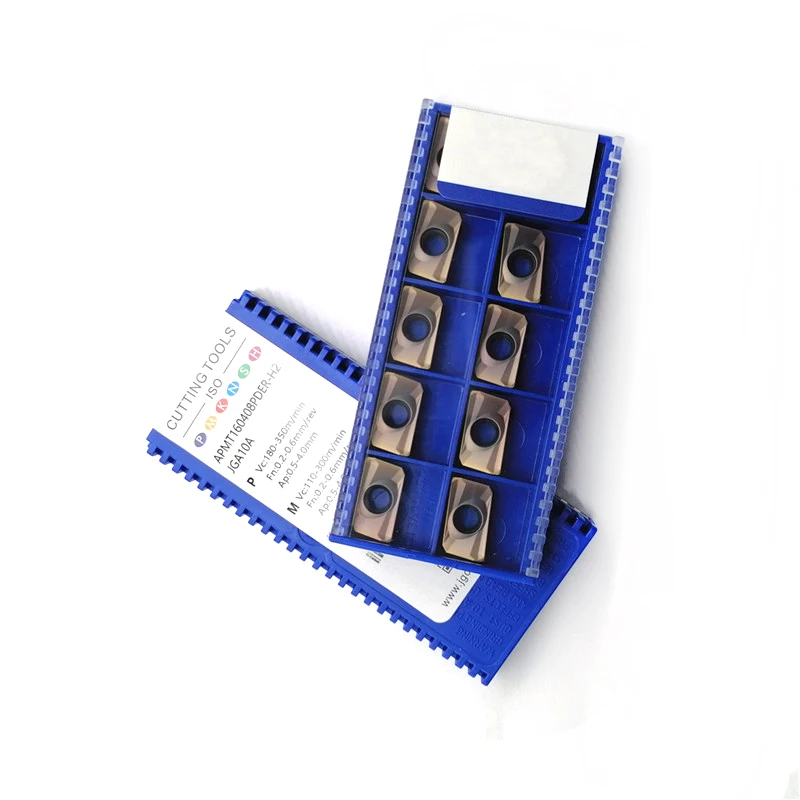 APMT1604PDER-H2 APMT1135PDER-H2 insertos de carburo sólido fresado CNC recubrimiento PVD/CVD pieza de acero - imagen 5