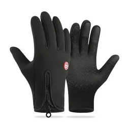 Guantes cálidos de invierno para ciclismo, esquí, escalada, antideslizantes, impermeables, guantes de pesca, equipo de protección para deportes al aire libre
