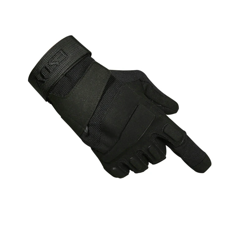 Guantes de conducción al aire libre, guantes tácticos de alta calidad con dedos completos, guantes de trabajo antideslizantes anticorte, transpirables para acampar A2F002 - imagen 3