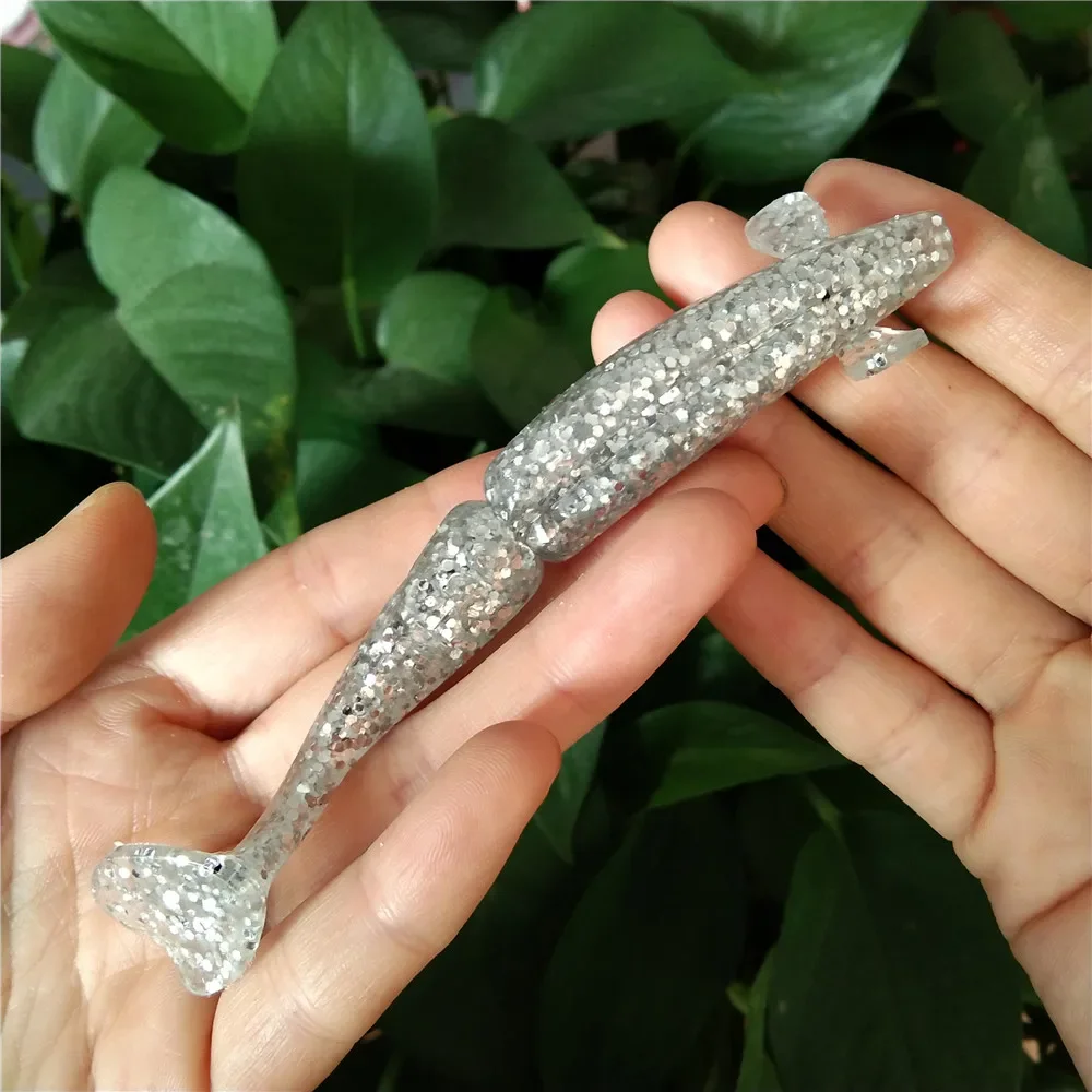 Señuelo de pesca de sábalo, 2 uds., 12cm, 12g, cebos blandos, Swimbait, Jigging, cebos artificiales, pesca, equipamentos, pesca de carpa - imagen 4