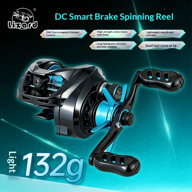 Carrete baitcast Lizard NAKE – freno electrónico preciso para señuelos - imagen 3
