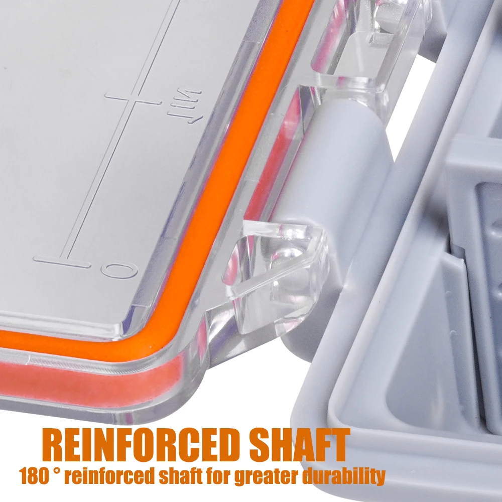 Caja de aparejos de pesca impermeable, accesorios de pesca de gran capacidad, caja de almacenamiento de herramientas, anzuelo, señuelo, caja de cebo falso, suministros de pesca - imagen 5