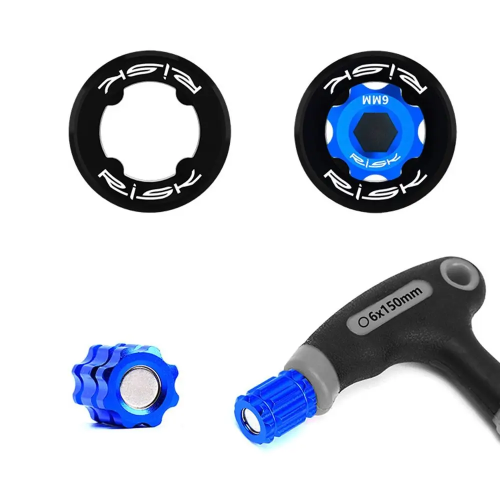 Perno de fijación de brazo de manivela de bicicleta profesional, herramientas de reparación de cubierta de brazo de manivela Universal resistente a la corrosión - imagen 5