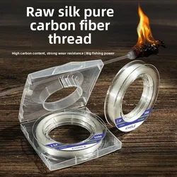 Línea de Fluorocarbono Anti-Mordeduras Resistente a la Abrasión