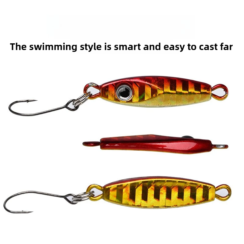 Señuelos metálicos MUKUN Micro Spoon – Jigging ligero para trucha