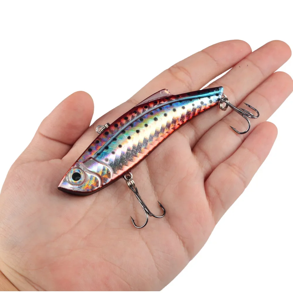 Señuelo de pesca piezas VIB, cebo duro Wobbler, 90mm, 21,3G, Crankbait Artificial, pesca en el mar, lubina, buceo, invierno, 1 unidad - imagen 4