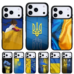 Funda iPhone con emblema de Ucrania – iPhone 13 – 17 Pro/Pro Max