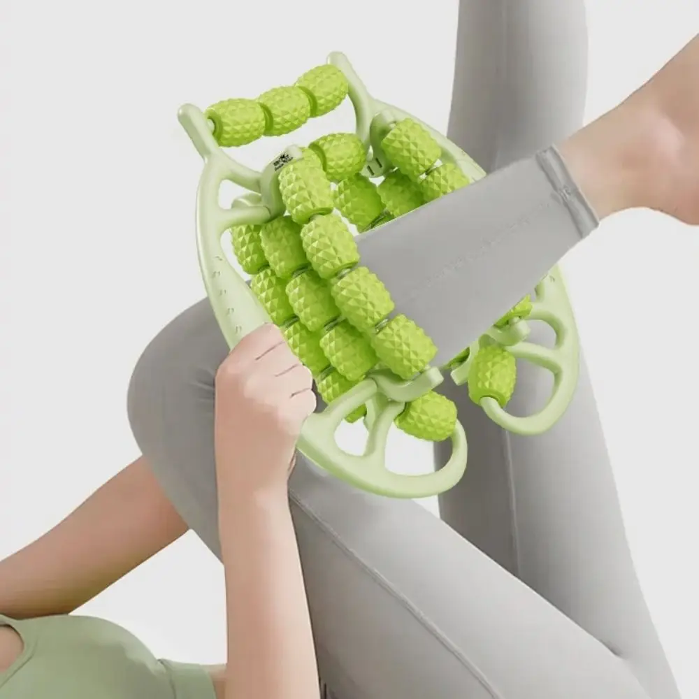 Masajeador con abrazadera anular para pierna, 29/23 ruedas, portátil, rotación de 360 grados, masajeador de celulitis, telas profundas multifuncionales - imagen 5