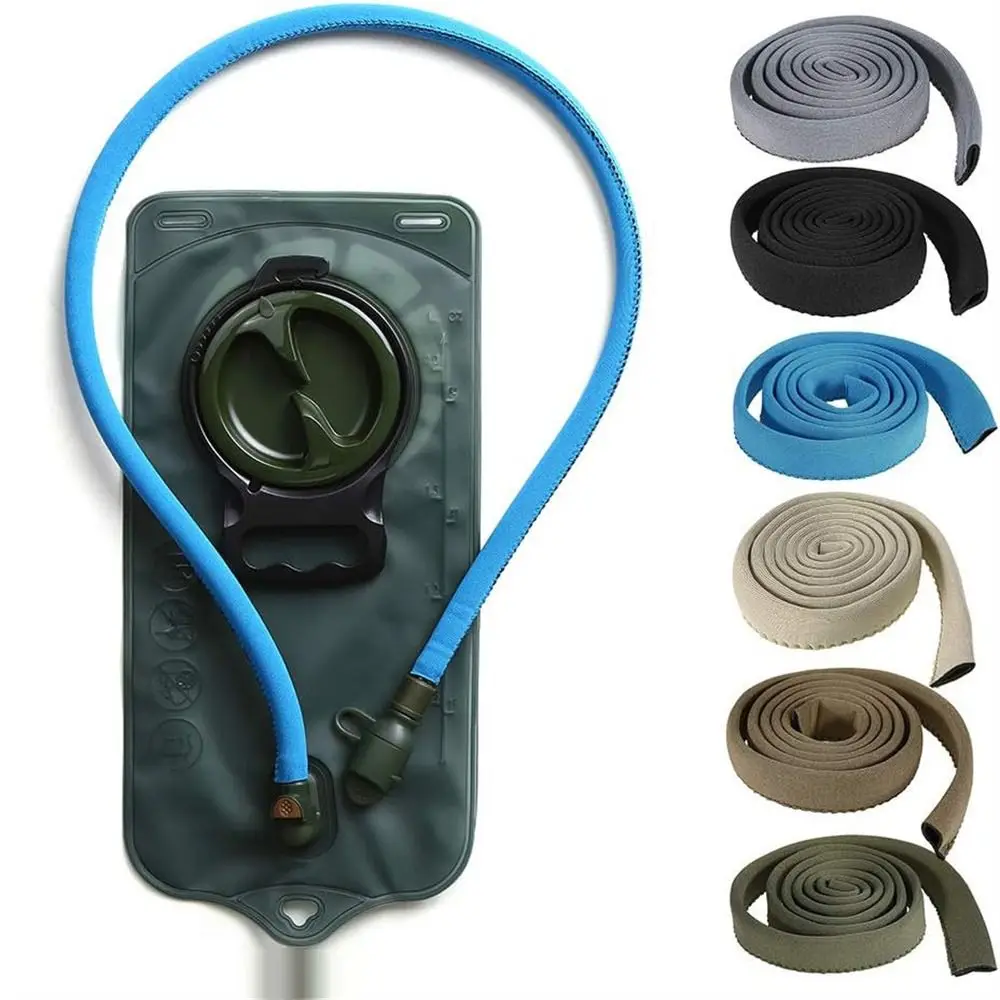 Tubo de bebida, bolsa de agua, cubierta de tubo, aislamiento térmico, cubierta de manguera, funda de vejiga de hidratación, cubierta de tubo de vejiga de tela Flexible SBR - imagen 2