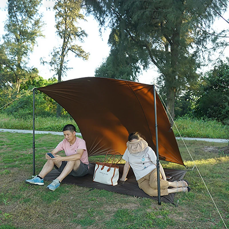 XA2WD-esterilla familiar para acampar, refugio para el sol, deportes, senderismo, plegable, impermeable, para la playa, portátil, para viaje, Picnic, equipo de playa - imagen 5