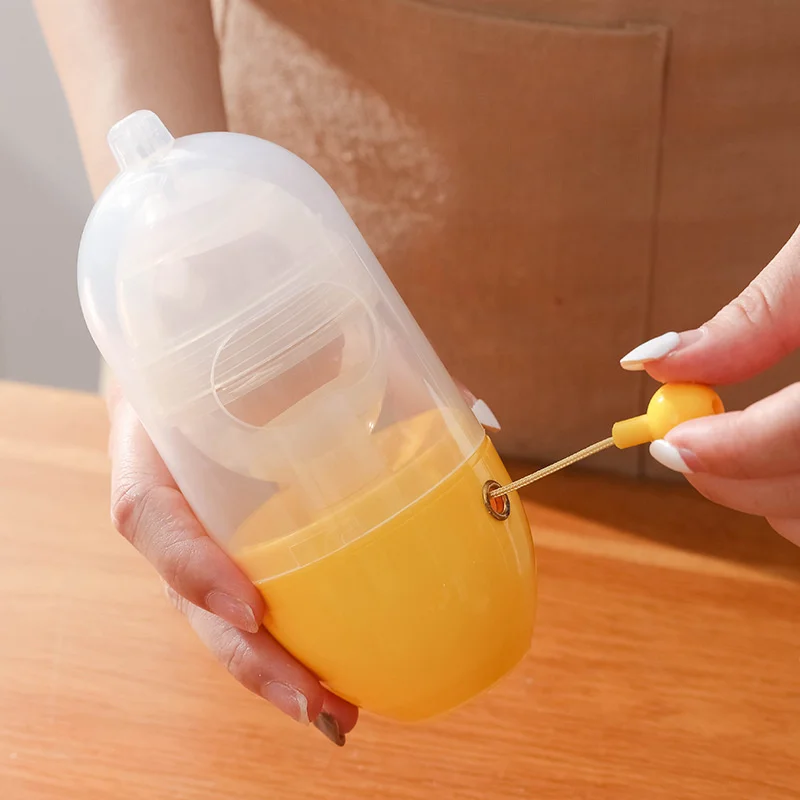 Coctelera Manual de Yema de Huevo – Extractor Giratorio para Cocina