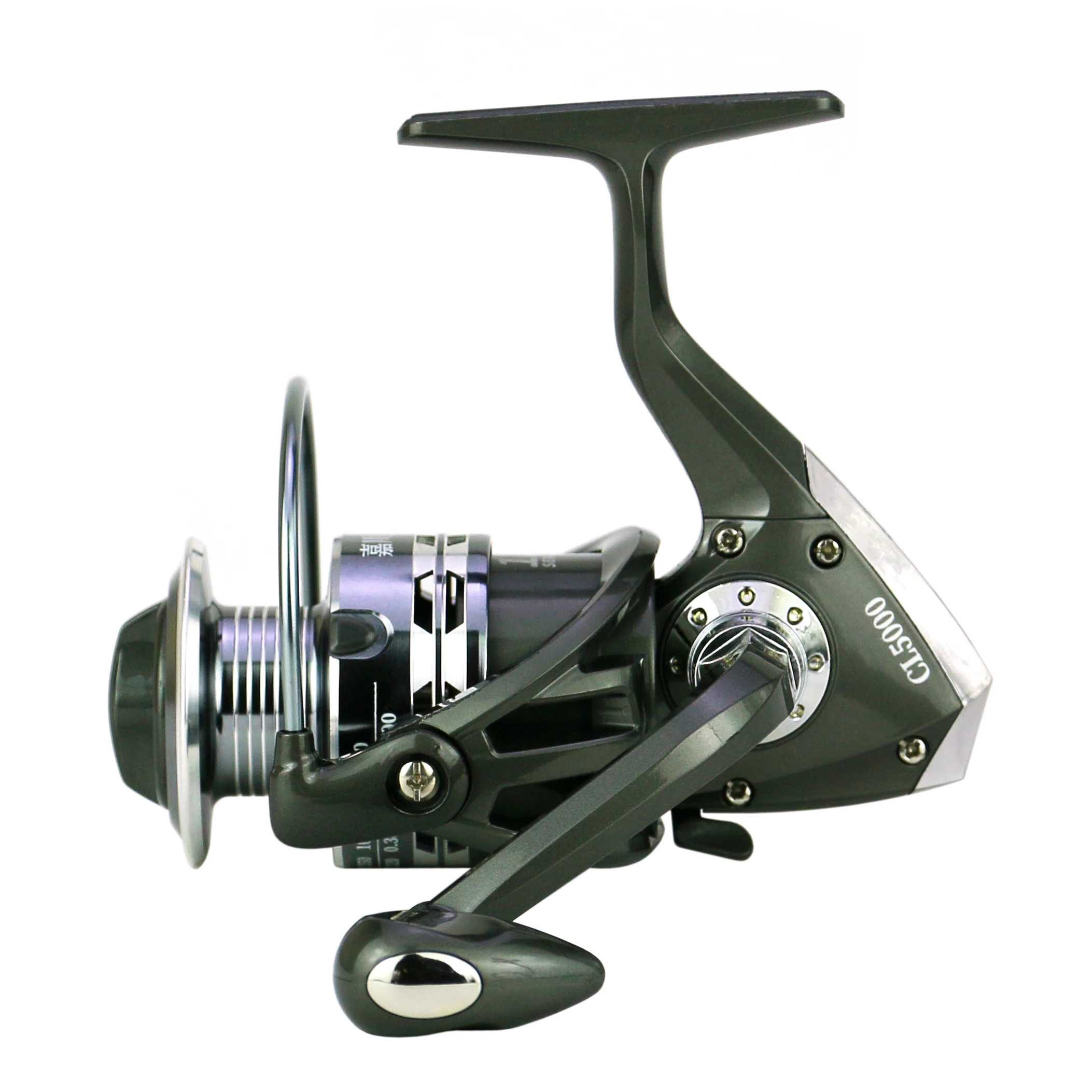 Carrete de copa de línea de Metal 12BB, rodamiento de bolas 5,5: 1, relación de engranaje, carrete de pesca giratorio, mano izquierda/derecha, rueda de Baitcasting - imagen 2