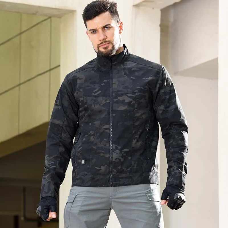 Pantalones de chaquetas tácticas para hombre, trajes a prueba de viento para exteriores, camisas de Camping de EE. UU., uniforme de combate, ropa de caza, chándales - imagen 2