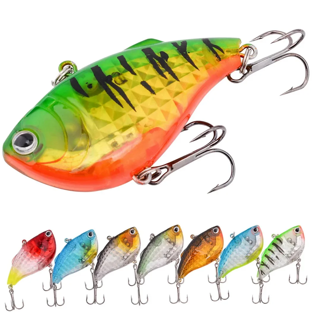 Señuelo de pesca japonés VIB, cebo duro vibratorio de 60MM/15G para perca de pesca, cebo falso, 1 ud. - imagen 4