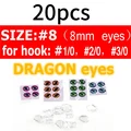 20pcs size 8 dragon