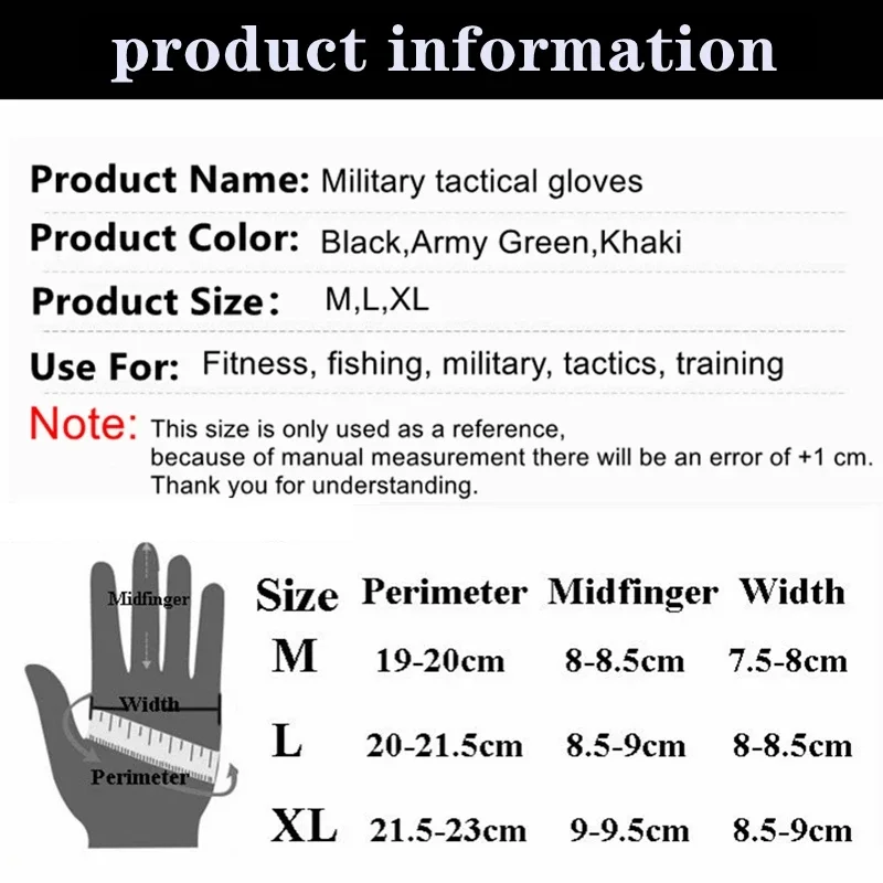 Guantes tácticos de medio dedo para exteriores, manoplas duras para nudillos, Paintball, Airsoft, caza, combate, equitación, senderismo, escalada en roca - imagen 3
