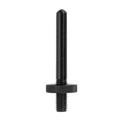 DZ01 Perno acero inoxidable negro rosca M8-1.25 inversa soporte caña