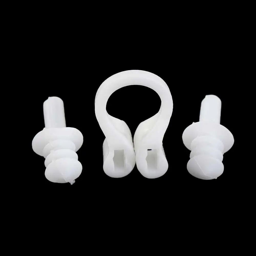 Tapones para los oídos para nadar, tapones para los oídos para bucear, deportes de Surf, tapones para los oídos, Clip Nasal, protección Nasal, tapones para los oídos de silicona - imagen 2