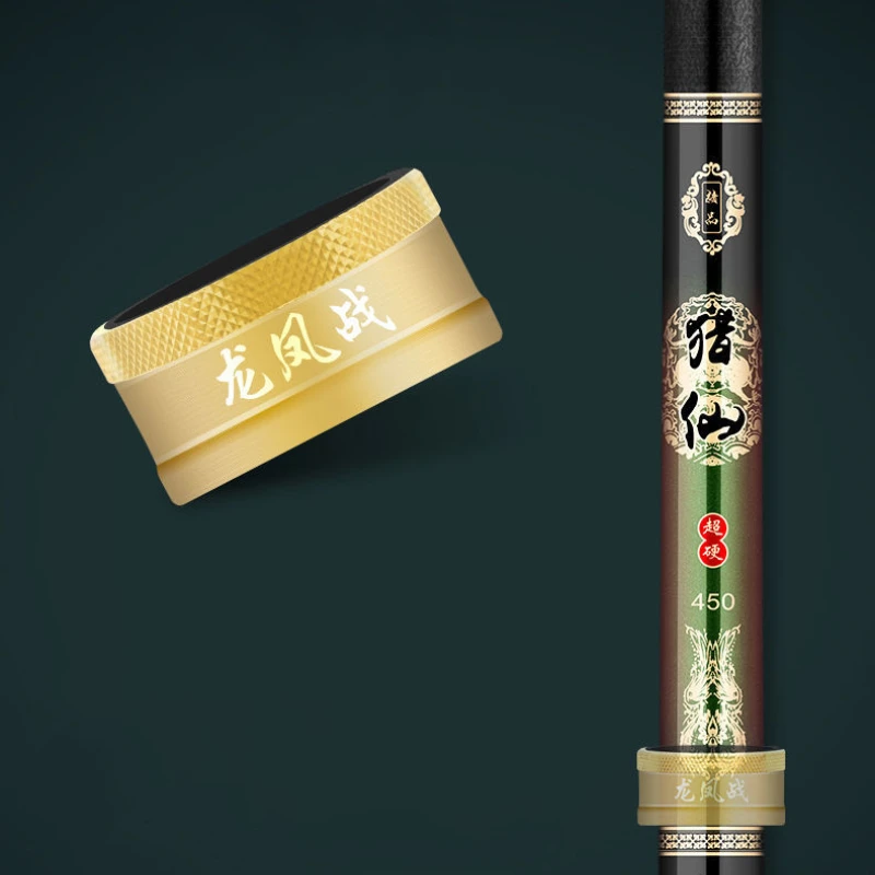 Caña de pescar ultraligera, caña de mano de sección corta superdura, accesorios de pesca de carpa de alto carbono - imagen 2