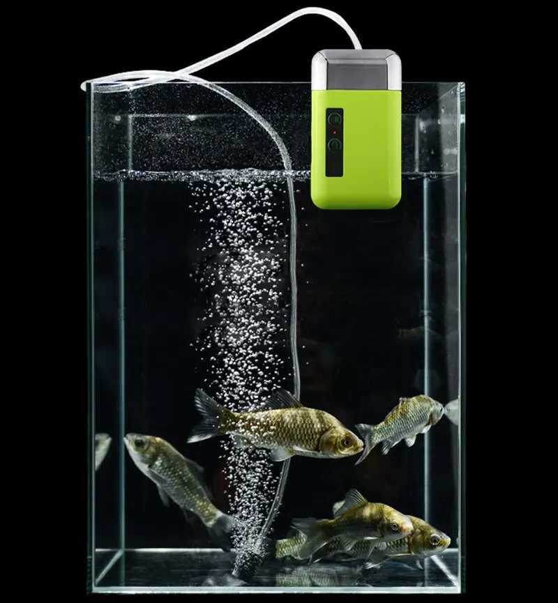 Bomba de aire para pesca al aire libre, bomba de oxígeno con Sensor, multifunción, recargable, accesorios para aparejos de pesca - imagen 2