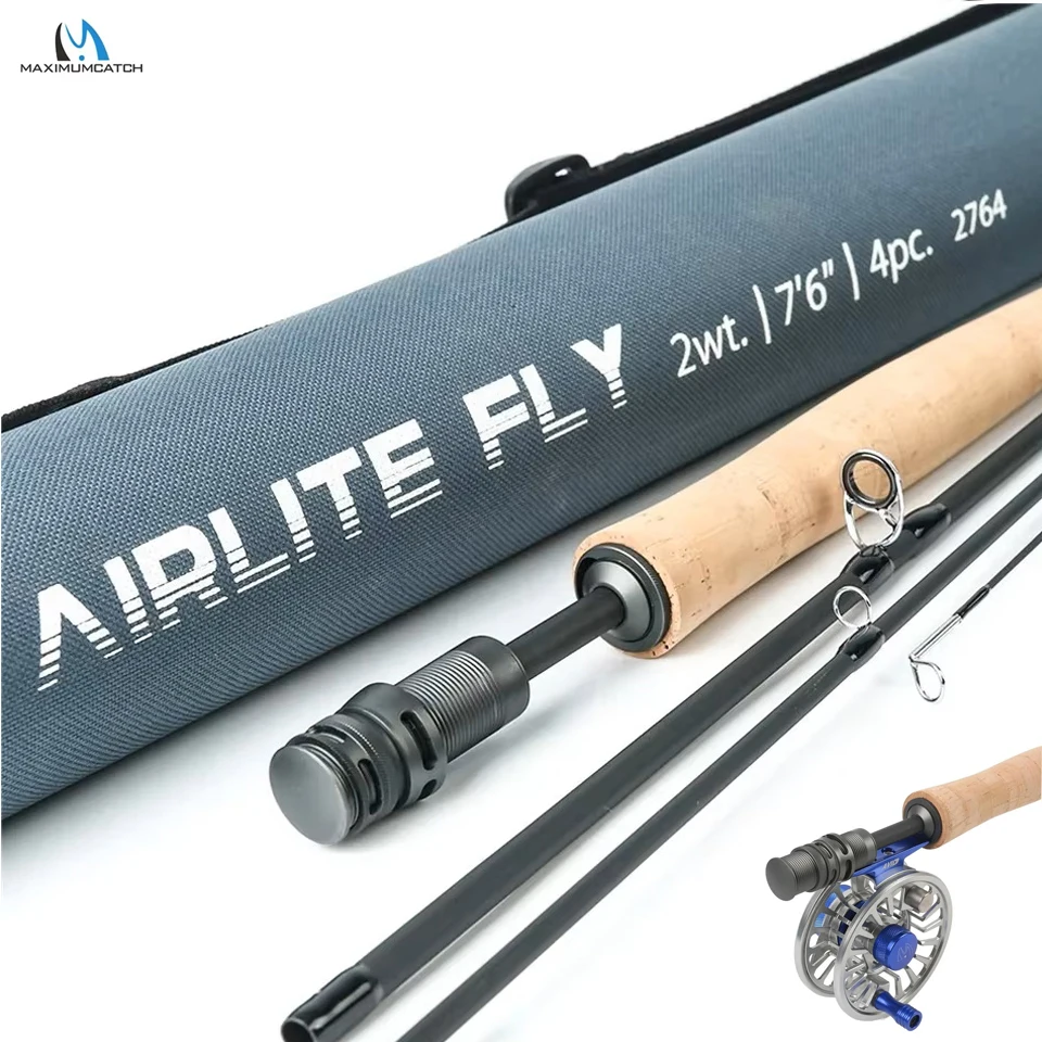 Caña de mosca ultraligera MAXIMUMCATCH Airlite 2/3WT para ninfa - imagen 2