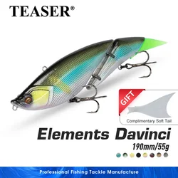 Swimbait DaVinci 190mm – Señuelo articulado flotante